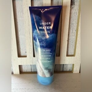 Bath & And Body Works UNDER WATER OASIS Ultra Shea Body Cream NEW  8oz